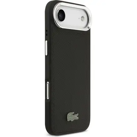 Lacoste Iconic Petit Pique Camera Stand MagSafe kryt iPhone Air čierny