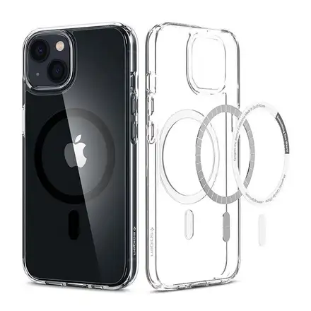 Spigen kryt Ultra Hybrid Magsafe pre iPhone 13 - Matte Black
