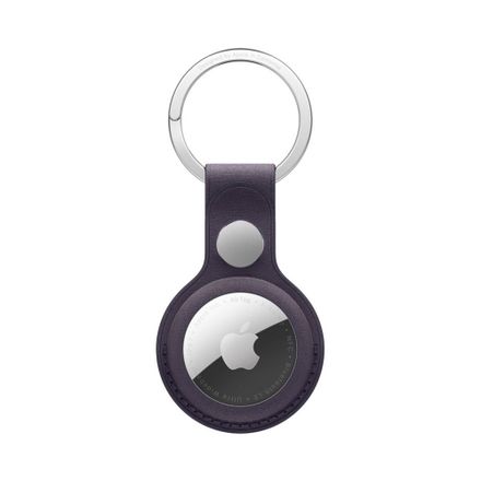 Apple AirTag FineWoven Key Ring - Midnight Purple