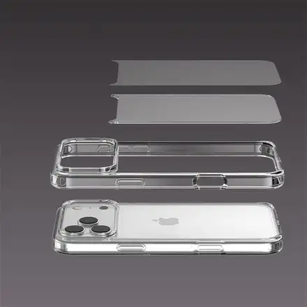 Devia kryt Pure Clear Shockproof Case pre iPhone 17 - Clear