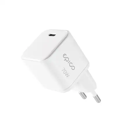 Epico UltraBoost Micro AVS GaN 70W dynamický sieťový adaptér EA70b - biela