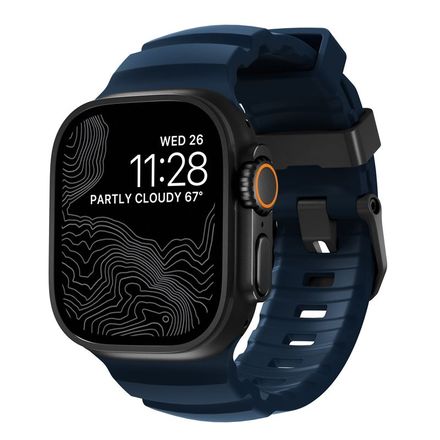 Nomad remienok Rocky Point Band pre Apple Watch 46/49mm - Atlantic/Black
