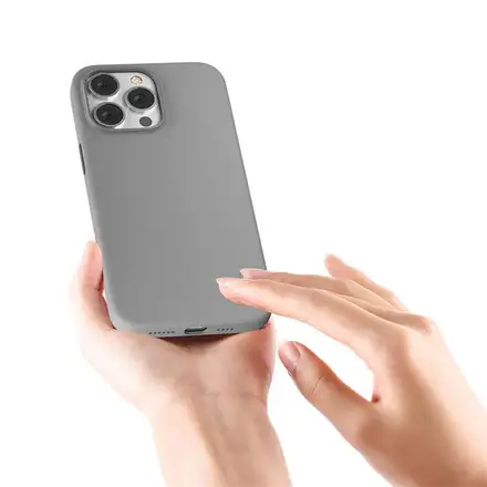 Devia kryt Nature Series Silicone Case pre iPhone 14 Plus - Navy Blue