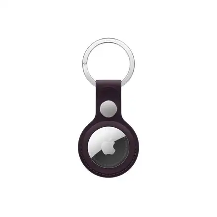 Apple AirTag FineWoven Key Ring - Blackberry