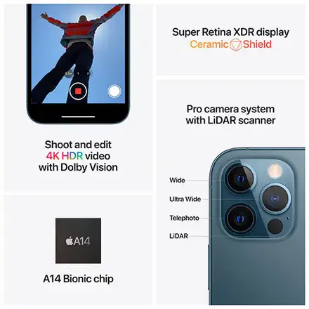 iPhone 12 Pro 128 GB zlatá *Trieda C*