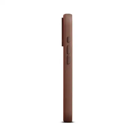 Woolnut Leather Case for iPhone 17 Pro - Cognac