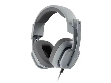 Logitech ASTRO A10 - káblové herné slúchadlá - šedé - PC / Mac
