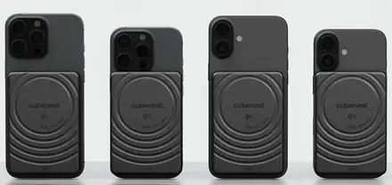 Cubenest Qi2 Magnetic Wireless SlimDual PowerBank 5000 mAh SQ1B3D - čierna