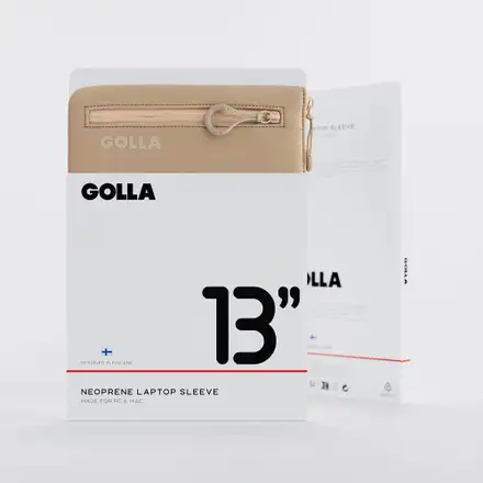 GOLLA Sleeve Metro Neoprene 13" Coffee