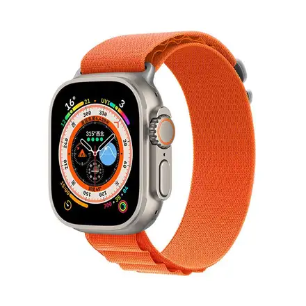 Devia remienok Deluxe Series Sport5 Nylon Braided Adjustable Band 40/41mm - Orange