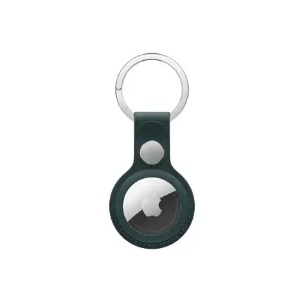 Apple AirTag FineWoven Key Ring - Dark Green