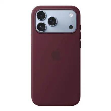 iPhone 18 Pro Max Silicone Case with MagSafe - Burgundy