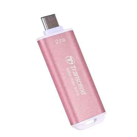 Transcend SSD 2TB ESD300 USB 3.2 Gen 2x1 - Pink