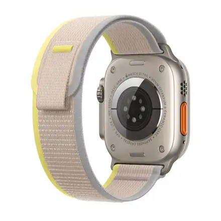 Apple Watch 49mm Yellow/Beige Trail Loop - M/L *Vystavený*
