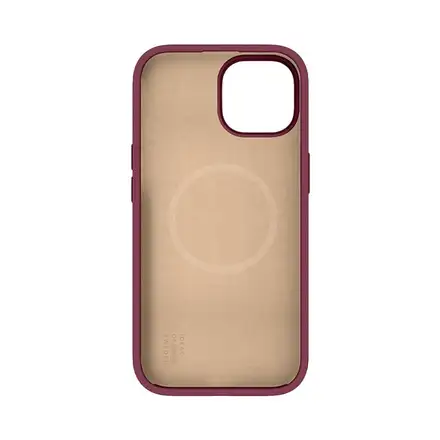 iDeal Silicone Case MagSafe iPhone 13/14/15/16e/17e Fine Wine