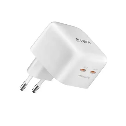 Devia sieťová nabíjačka Extreme Speed GaN PD Quick Charger 45W - White
