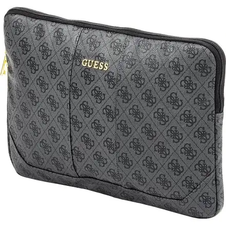 Guess PU Leather 4G  Púzdro na MacBook 13" šedé