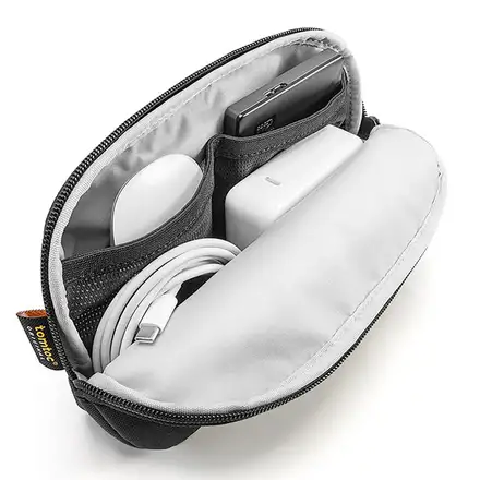 Tomtoc puzdro Recycled Sleeve with Pouch pre Macbook Pro 16" M1/M2/M3/M4 - Black
