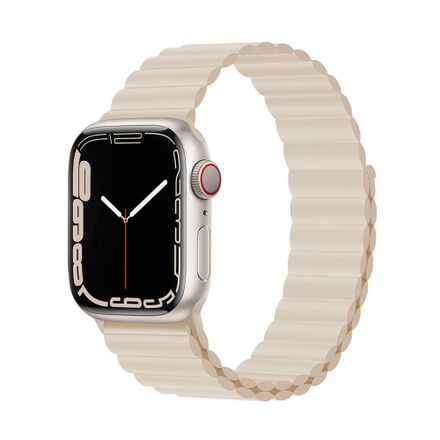 Devia remienok Deluxe Series Sport3 Silicone Magnet Band 40/41/42mm - Starlight
