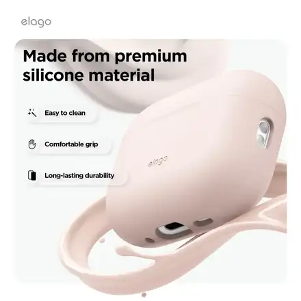 Elago Airpods Pro 3 Silicone Hang Case - Stone