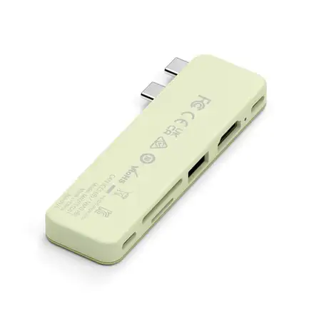 Satechi USB-C Snap Hub - Citrus