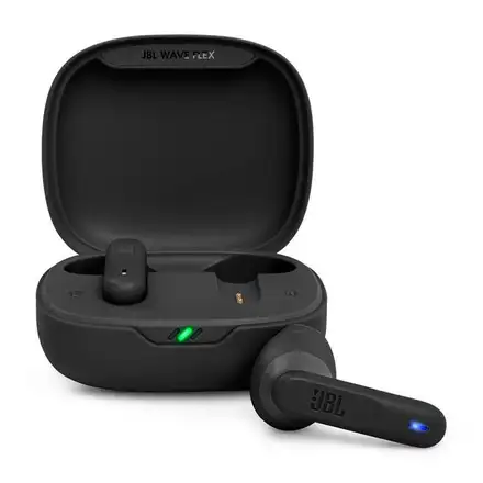 JBL Wave Flex Black slúchadlá