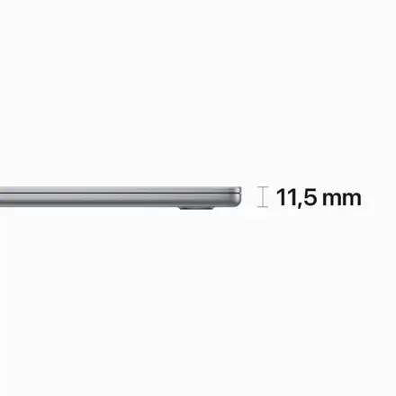 MacBook Air 15" M2 8C CPU 10C GPU 8/256 GB kozmická sivá SK *Trieda A*