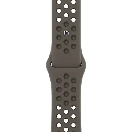 Apple Watch 41mm Midnight Olive Gray/Cargo Khaki Nike Sport Band - Regular