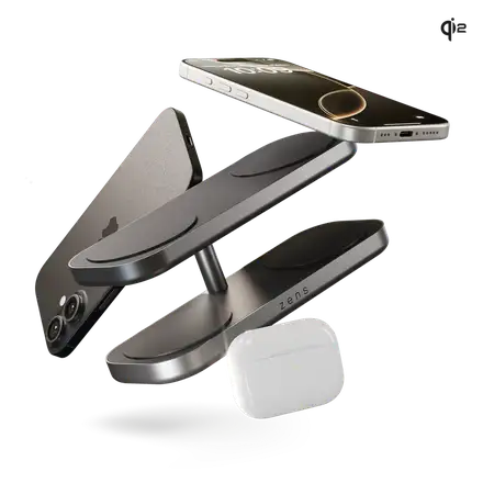 ZENS Quattro Wireless Charger Pro 4 Black