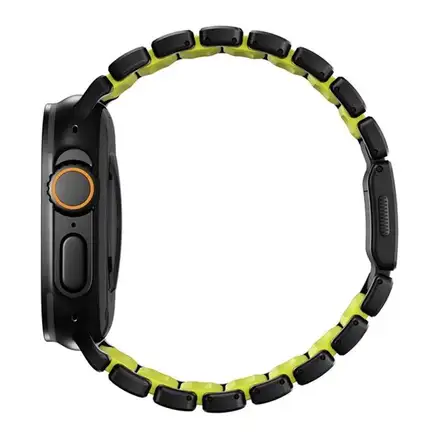 Nomad remienok Stratos pre Apple Watch 44-49mm - Volt/Black Hardware