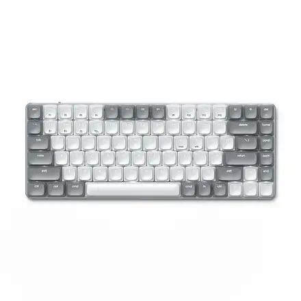 Satechi klávesnica SM1 Slim Mechanical Backlit Bluetooth Keyboard - Light Gray