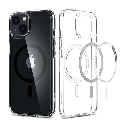 Spigen kryt Ultra Hybrid Magsafe pre iPhone 13 - Matte Black