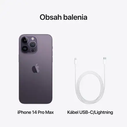 iPhone 14 Pro Max 128 GB temná fialová *Trieda C*