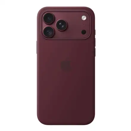 iPhone 18 Pro Max Silicone Case with MagSafe - Burgundy