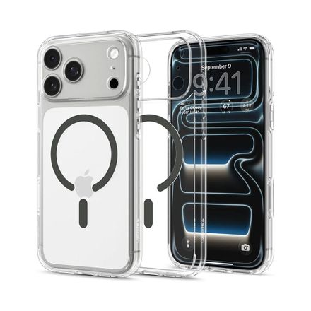 Spigen kryt Ultra Hybrid Magsafe pre iPhone 18 Pro - Clear Graphite