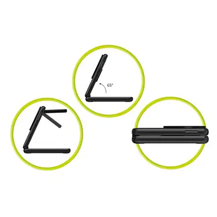 Mobile Origin 3in1 Foldable Qi2 Charger PW8 - Black