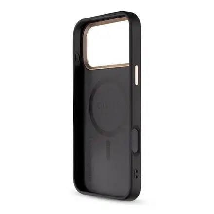 Guess PU 4G MagSafe Strap Limited Edition 299 kryt iPhone 17 Pro Max čierny