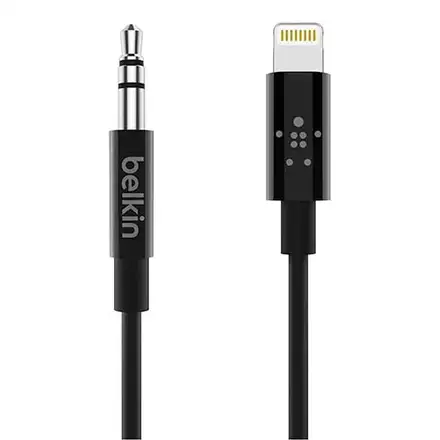 Belkin kábel Lightning - 3,5mm jack, 0,9m - Black