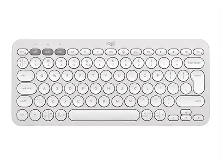 Logitech K380s Pebble Keys 2 - Bluetooth klávesnica - biela - US