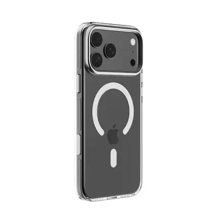 Devia kryt Crystal Shockproof Magnertic Case pre iPhone 17 Pro - Clear