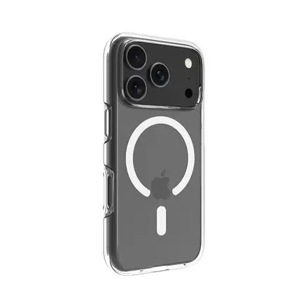 dbramante1928 - Puzdro Iceland Ultra D3O s MagSafe pre iPhone 17 Pro, transparetná