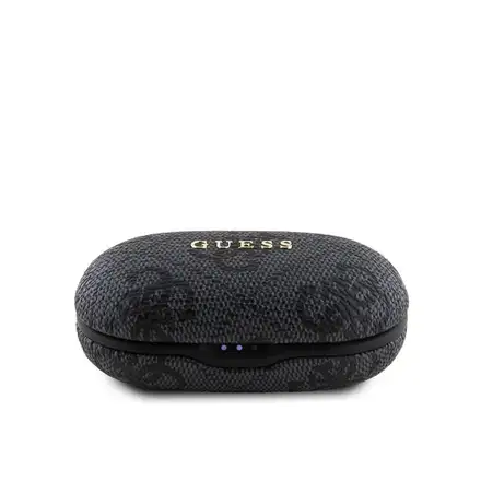 Guess PU 4G Metal Logo TWS Bezdrôtové Slúchadlá čierne