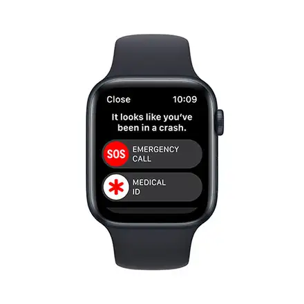 Apple Watch SE 2 GPS 44mm puzdro z temne atramentového hliníka *Trieda B*