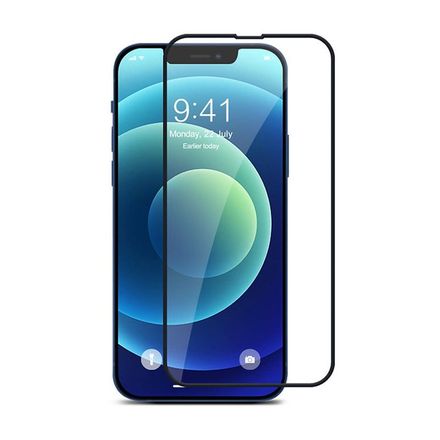 Devia ochranné sklo Star Series Full Screen pre iPhone 16e/13/13 Pro - Black Frame