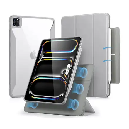 ESR puzdro Rebound Hybrid Case 360 pre iPad Pro 11" M4/M5 - Gray *Rozbalený*