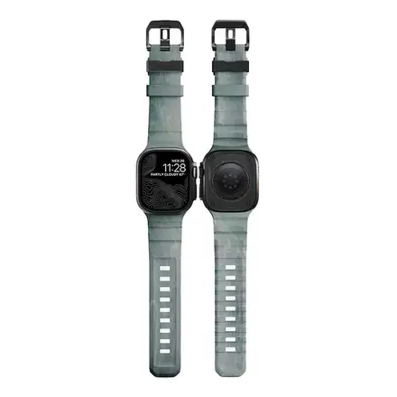 Nomad remienok Rocky Point Band pre Apple Watch 46/49mm - Sierra Stone/Black