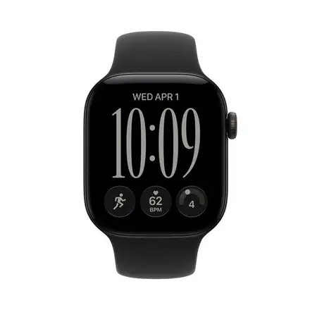 Apple Watch 42mm Black Sport Band - M/L
