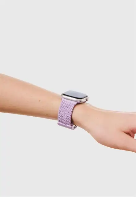 iDeal Soft Braid Watch Band 38/40/41/42 Lavender Milk