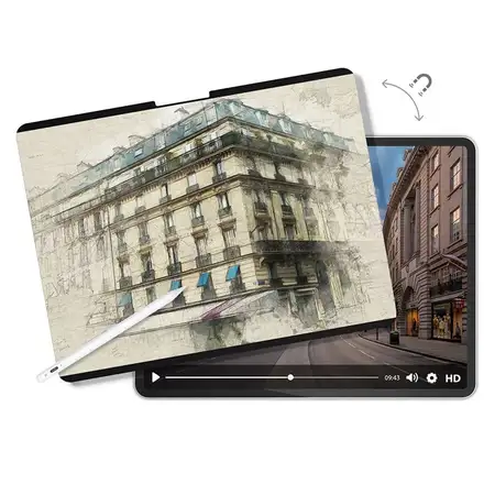 SwitchEasy EasyPaper Pro Magnetic Paper-Feel Screen Protector pre iPad 10-11 Gen 2022/2025