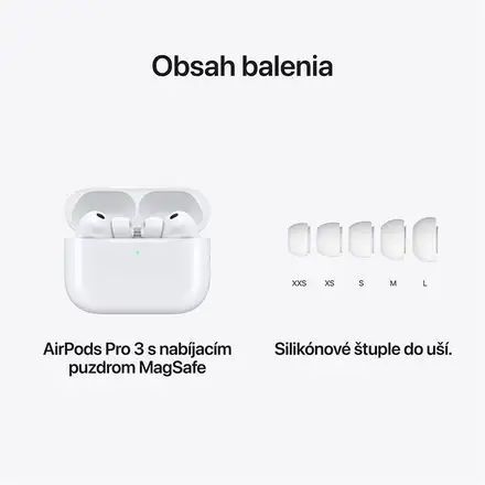 Apple AirPods Pro 3 *Poškodený obal*